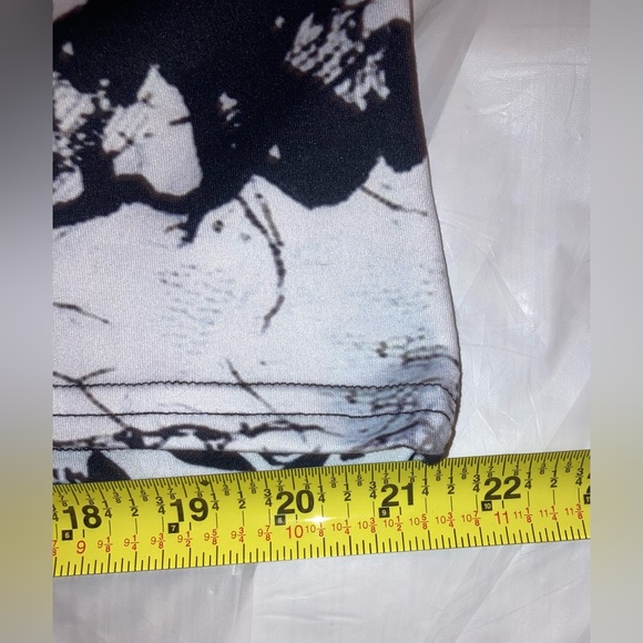 Misslook SKULL and Raven Black and white Tank top midi length dress plus size 3X - Picture 11 of 16